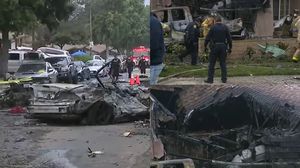 Imagini de la locul accidentului