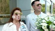 Mihaela Borcea la cununia lui Mihai Albu