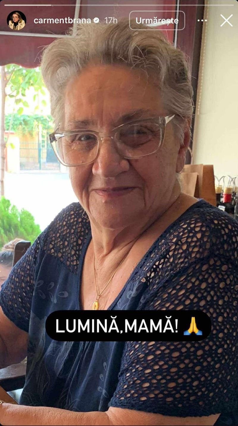 Carmen Tănase mamă