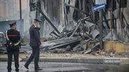 Imagine de la locul tragediei din Milano