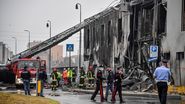 Imagine de la locul tragediei din Milano