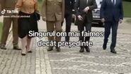 Delia Dinu și Nicușor Dan, la ceremonia din Parcul Carol