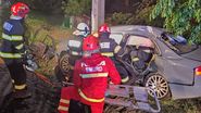 Imagini de la locul accidentului