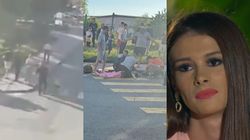 Momentul în care Teodora de la „Insula Iubirii” este împușcată mortal! Era însărcinată și cu fetița de 3 ani de mână, la plimbare
