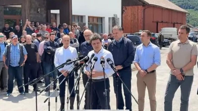 Nicușor Dan, prezent la Salina Praid