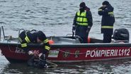 Imagine de la locul accidentului naval
