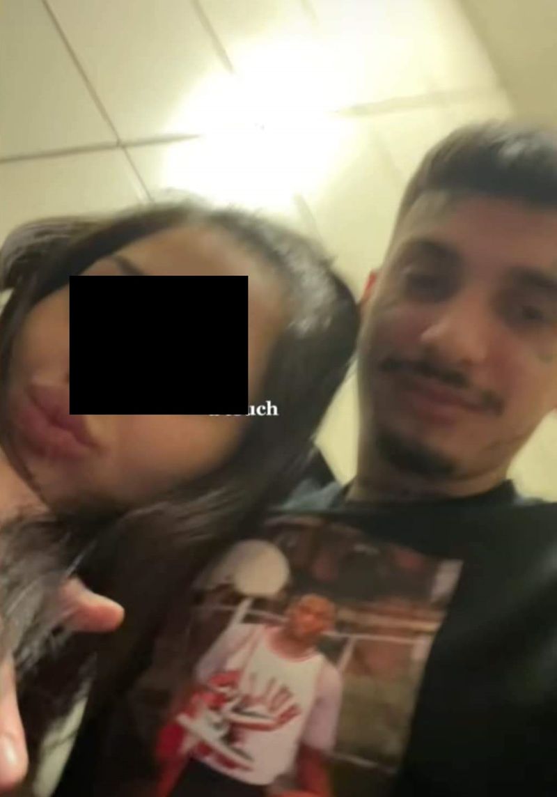 Raul WS și iubita sa