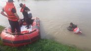 Imagine de la căutările lui Ștefan, adolescentul înecat în Iași 