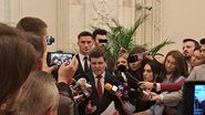 Nicușor Dan și ofițerul SPP