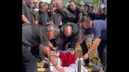 Alex Marcu gest emoționant înmormântare Teodora