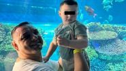 Ionel Ganea și fiul său