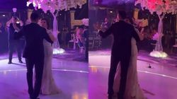 VIDEO | Imagini emoționante de la nunta Mihaelei Borcea cu Sorin Rap! Cum a arătat valsul mirilor? Cei doi au strălucit pe ringul de dans