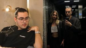 Radu Ștefan Bănică și iubita lui  Radu Ștefan Bănică și iubita lui