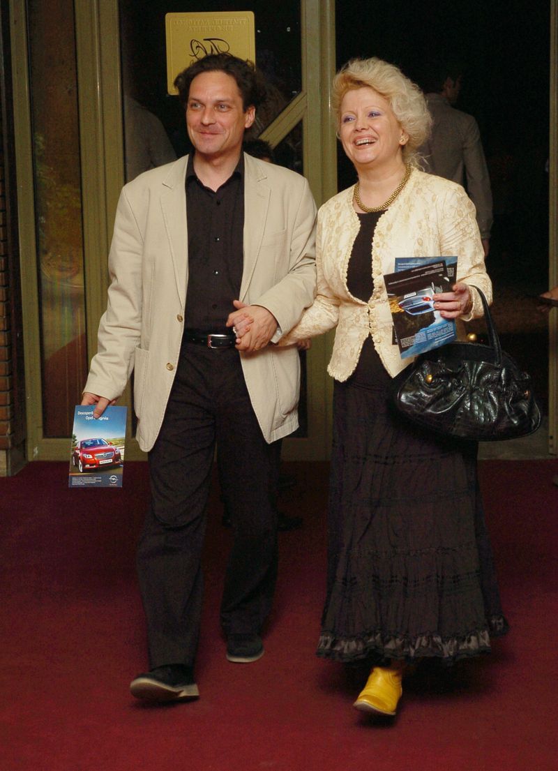 George Ivașcu și soția sa, Alice Barb