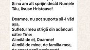Rugăciunea rostită de Ionel Ganea