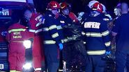 Imagini de la locul accidentului