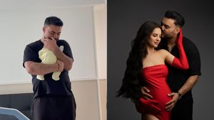 Jador, alături de Oana Ciocan și fiul lor
