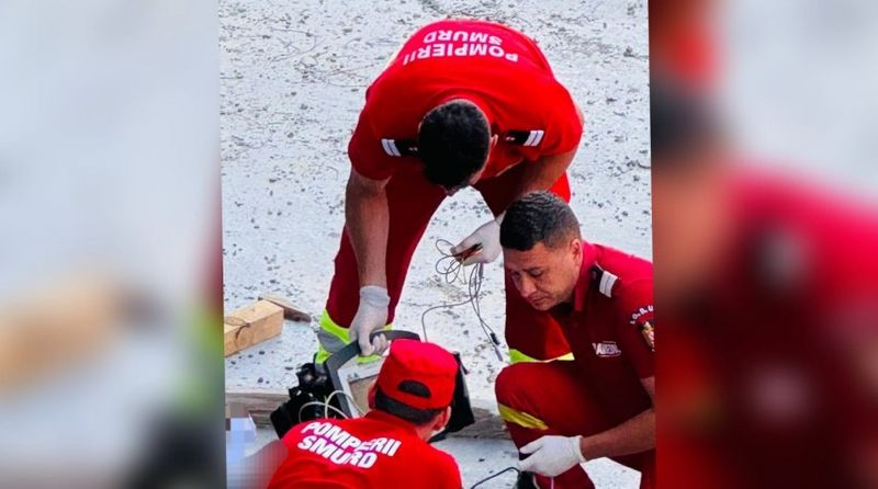 Imagini de la locul tragediei