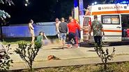 Imagine de la locul tragediei din Galați