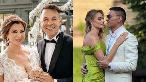 Cristi Borcea, prezent la nunta fostei soții! El și Valentina Pelinel s-au aflat pe lista de invitați a Mihaelei Borcea și a lui Sorin Rap. Cum au apărut la marele eveniment