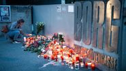 Altar la școala din Graz unde au murit mai multe persoane