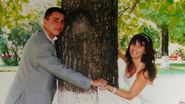 Elodia Ghinescu și Cristian Cioacă în ziua nunții