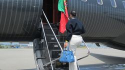 Georgina a făcut furori în noul avion privat de 75 de milioane de euro al lui Cristiano Ronaldo. Logodnica lui CR7 are dulap de haine în aeronavă și un dormitor privat