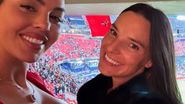 Georgina, soție Cristiano Ronaldo, pe stadion