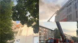 Incendiu violent la o sală de sport din Suceava! Sauna a luat foc, iar 50 de persoane s-au autoevacuat