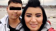 Adriana Bahmuțeanu și fiul ei