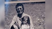 Carmen de la Sălciua alături de tatăl ei