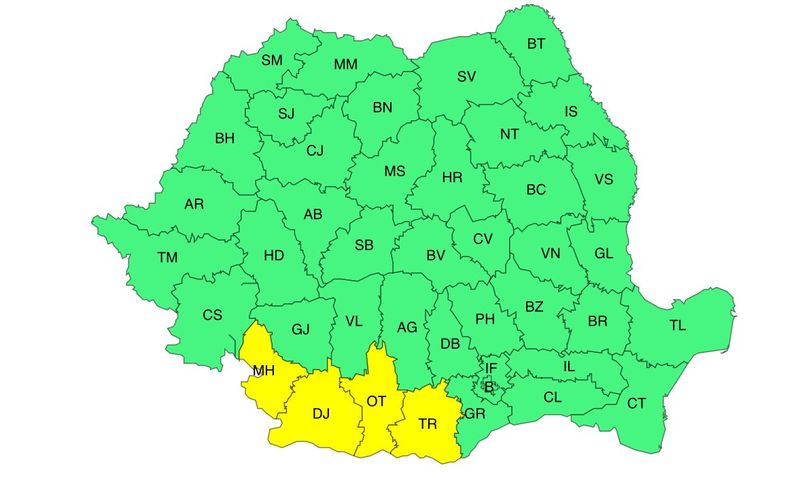 Cod galben de caniculă