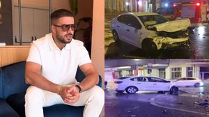 Imagini de la locul accidentului provocat de Culiță Sterp