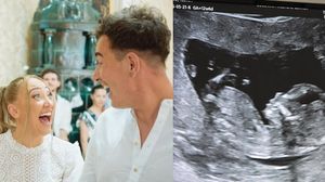 Ilona Brezoianu și soțul ei, Andrei