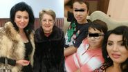 Adriana Bahmuțeanu și copiii ei