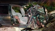 Imagini de la locul accidentului din Botoșani