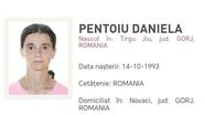 Daniela Pentoiu, femeia dispărută în Gorj