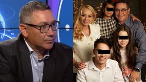 Victor Ponta, Daciana Sârbu și copiii lor