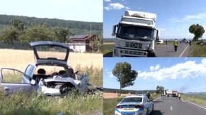 Imagini de la locul accidentului