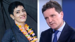 Delia Dinu și Nicușor Dan