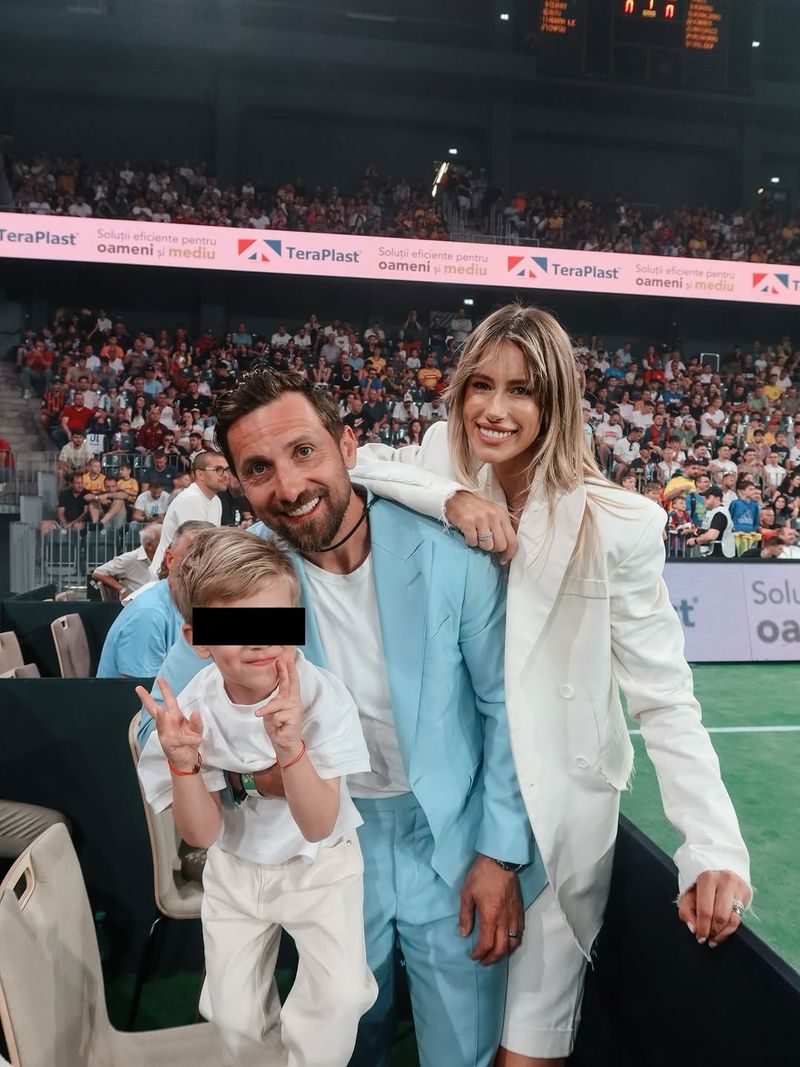 Gabriela Prisăcariu, Dani Oțil și fiul lor, Tiago