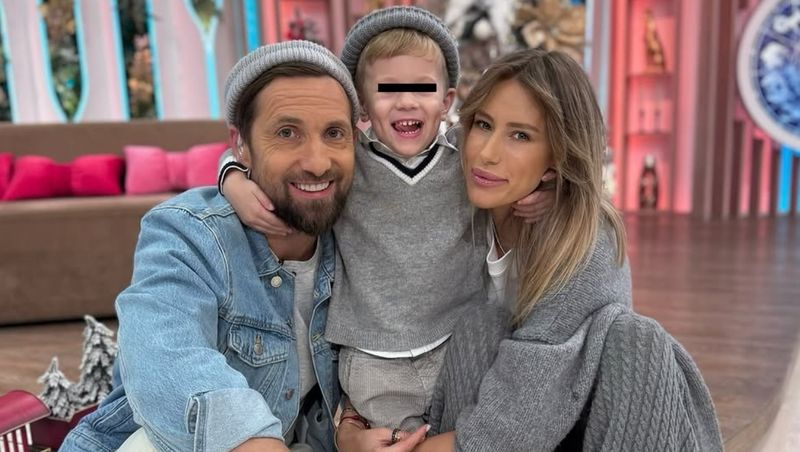 Gabriela Prisăcariu, Dani Oțil și fiul lor, Tiago