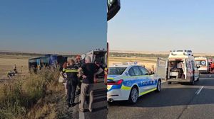 Imagini de la locul accidentului