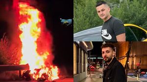 Eduard și George, tinerii morți în Vâlcea