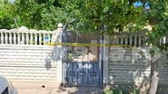 Imagine de la locul crimei din Brăila