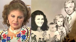 Irina Loghin și Ion Cernea alături de copiii lor