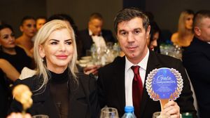Mihai Leu și soția lui, Anna