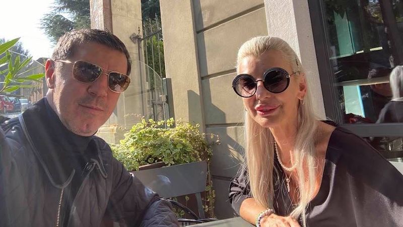 Mihai Leu și soția sa, Anna