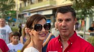 Mihai Leu și soția sa, Anna