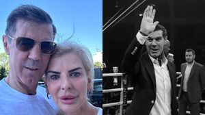 Mihai Leu și soția sa, Anna